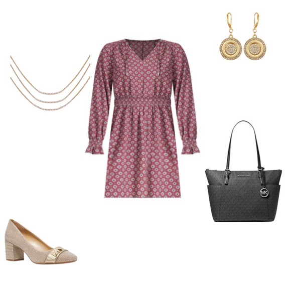 👗 Michael Kors Peasant Mini Dress - Picture 12 of 12